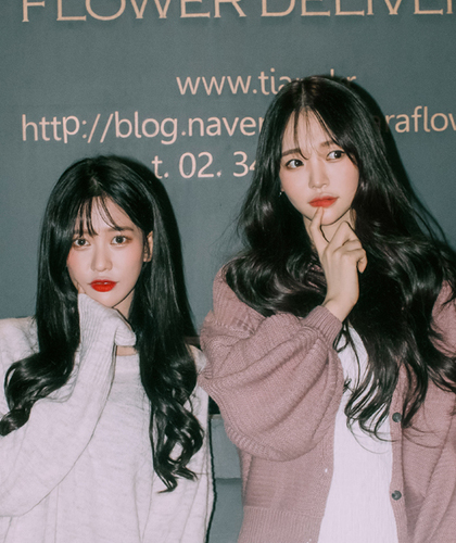 민희 & 수빈 갈색/ 18인치 / 스킬 땋기붙임머리 시술