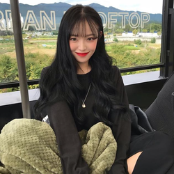 인스타 김가은님 / 20인치 / 블랙 / 스킬땋기 붙임머리 시술