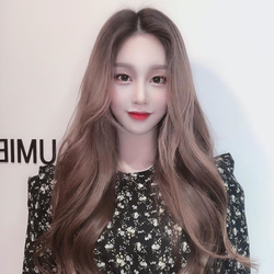 인스타 우한경님 / 20인치 / 브라운 / 스킬땋기 붙임머리 시술